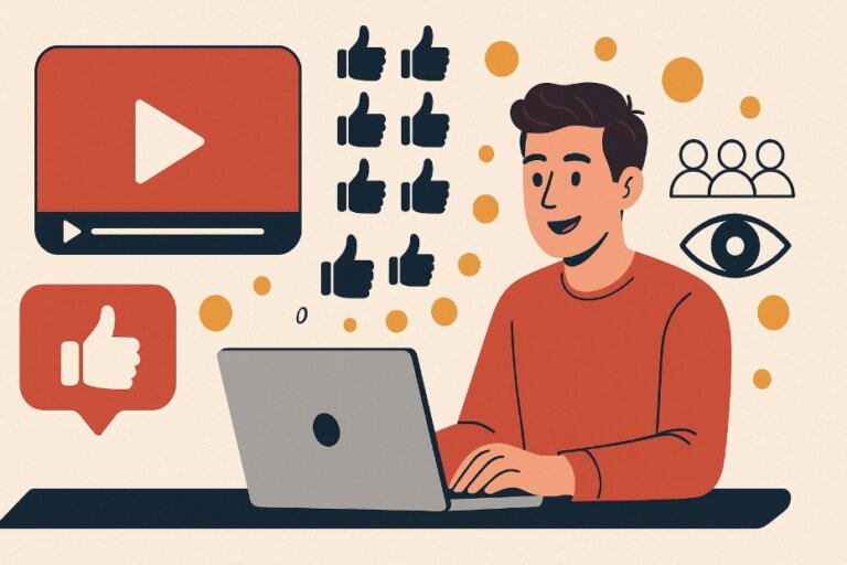 Boost dine videoer med YouTube views